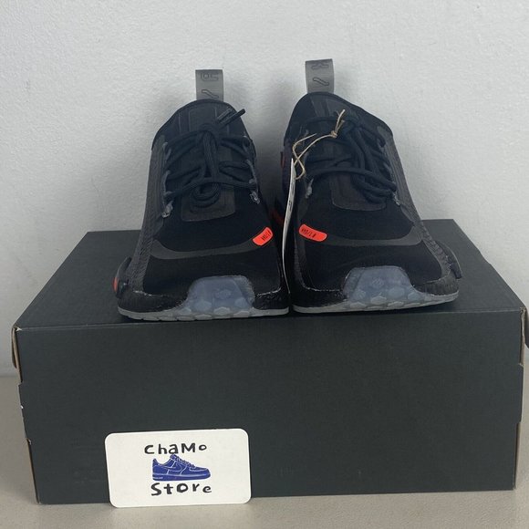Adidas NMD R1 Spectoo NASA Black Boost Low Top Running - Picture 2 of 10